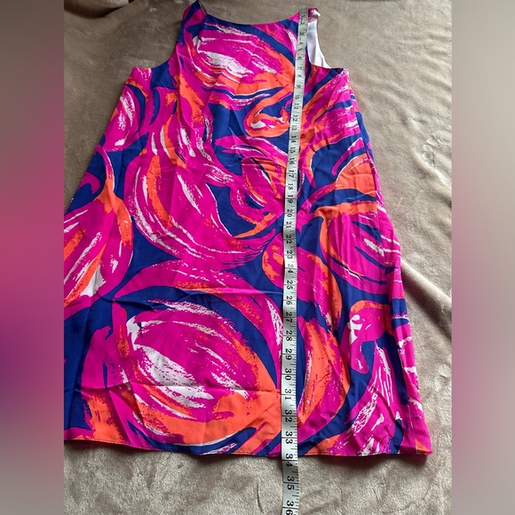 Lilly Pulitzer Jackie Silk Shift Dress sz Small - Picture 6 of 7